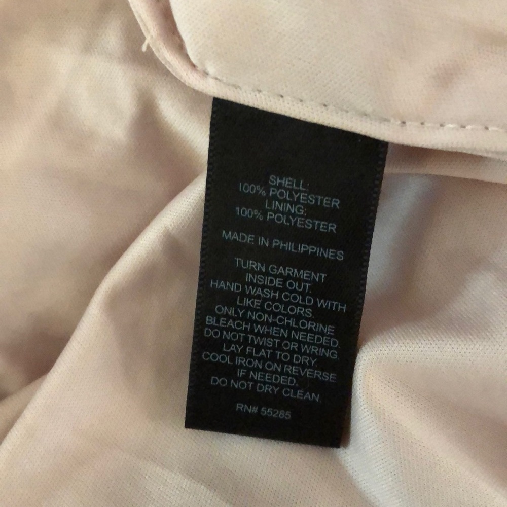 Express Metallic Rose Gold Cocktail Dress - Picture 7 of 8